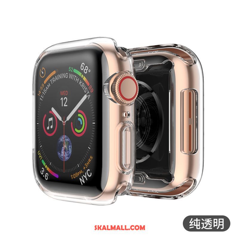 Apple Watch Series 1 Skal Metall Transparent Skydd Plating Silver Rea
