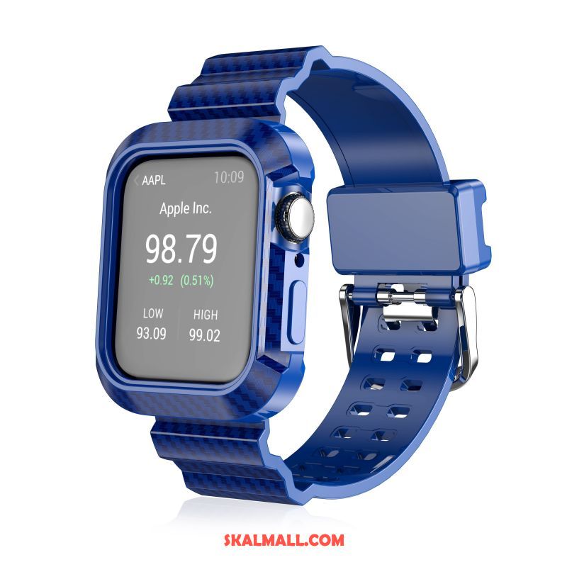 Apple Watch Series 3 Skal Blå Kostfiber Skydd Fodral Billigt