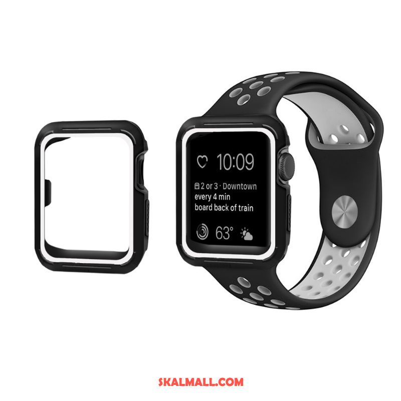 Apple Watch Series 3 Skal Fallskydd Purpur Silikon Rea
