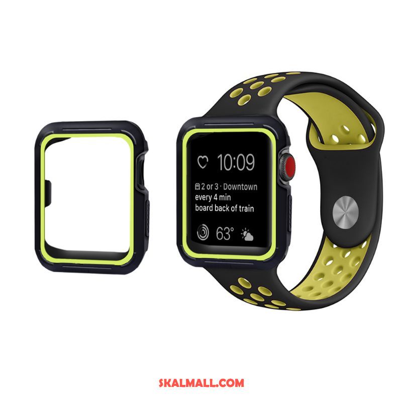Apple Watch Series 3 Skal Fallskydd Purpur Silikon Rea