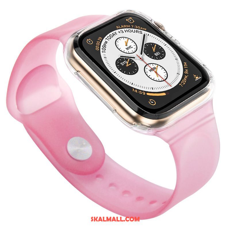 Apple Watch Series 3 Skal Skydd Bicolor Silikon Sport Svart Billig