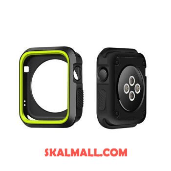 Apple Watch Series 3 Skal Vit Bicolor Grön Silikon Skydd Köpa