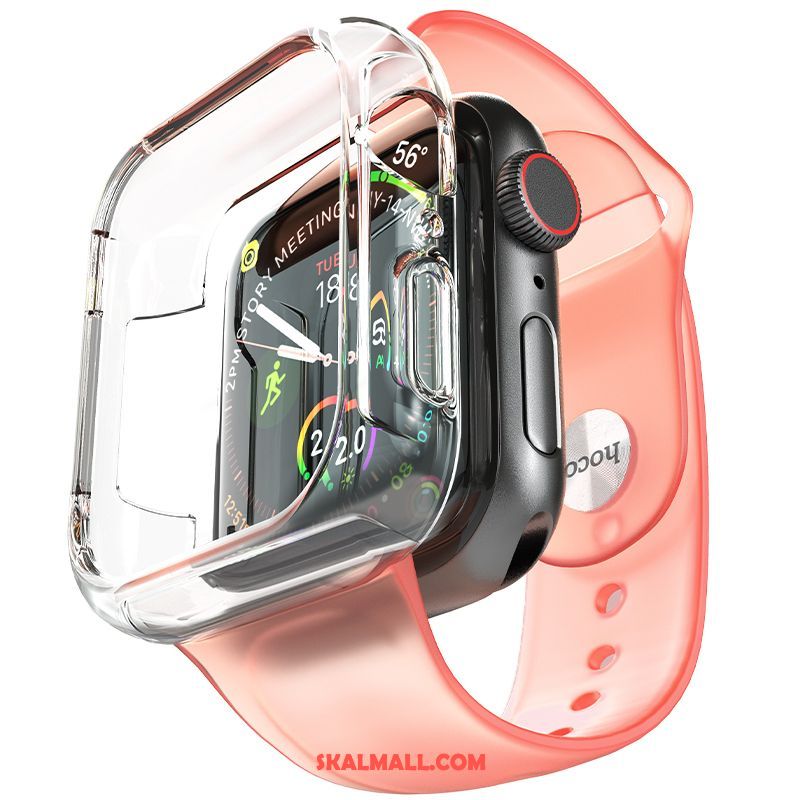 Apple Watch Series 4 Skal Blå Mjuk Skydd Trend Tillbehör Billigt