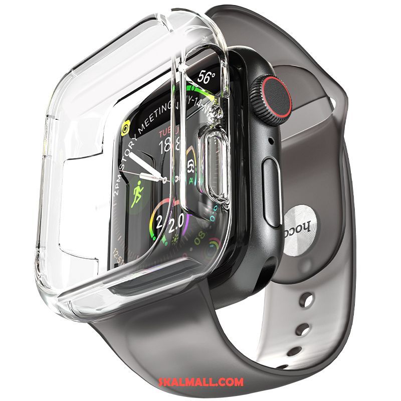 Apple Watch Series 4 Skal Blå Mjuk Skydd Trend Tillbehör Billigt