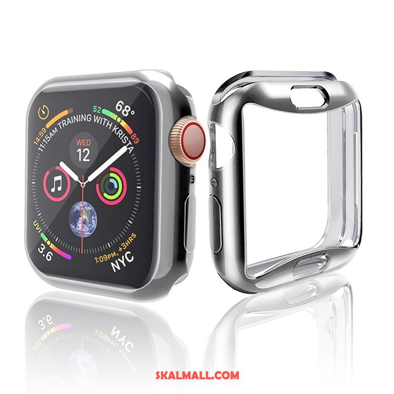 Apple Watch Series 4 Skal Guld Fallskydd All Inclusive Silikon Plating Billigt