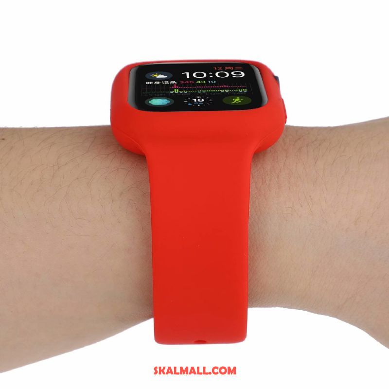 Apple Watch Series 4 Skal Mode Ny Trend Röd Sport Online