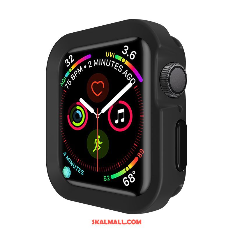 Apple Watch Series 4 Skal Rosa Fallskydd Sport Silikon Rea