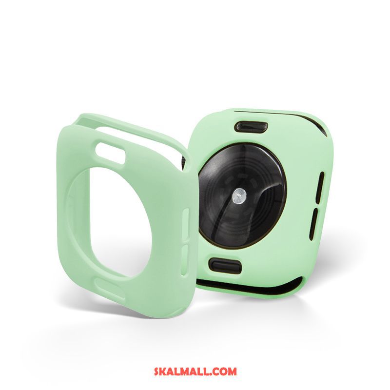 Apple Watch Series 4 Skal Silikonskal Slim All Inclusive Blå Skärmskydd Film Butik