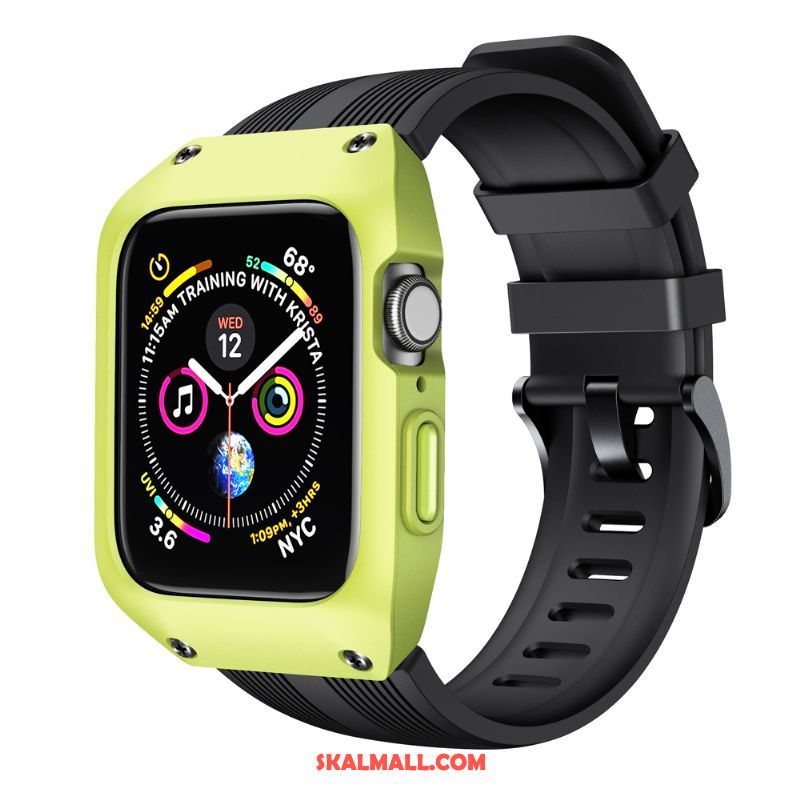 Apple Watch Series 5 Skal Skydd Fallskydd Grön Sport Kreativa Rabatt