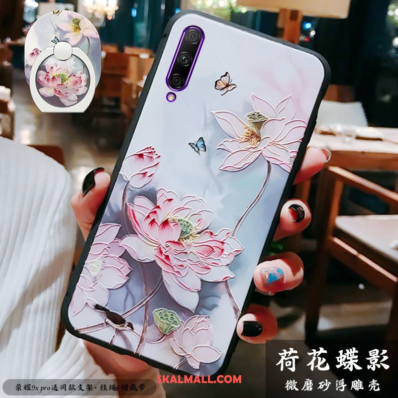Honor 9x Pro Skal Silikon Kinesisk Stil Mobil Telefon Mjuk Lättnad Billiga