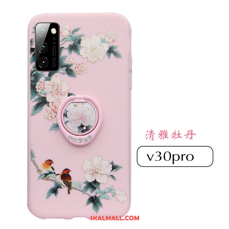 Honor View30 Pro Skal Skydd All Inclusive Silikon Rosa Ny Fodral Billig