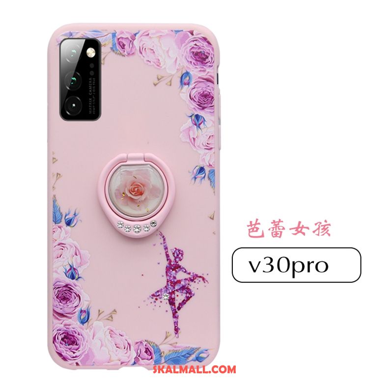 Honor View30 Pro Skal Skydd All Inclusive Silikon Rosa Ny Fodral Billig