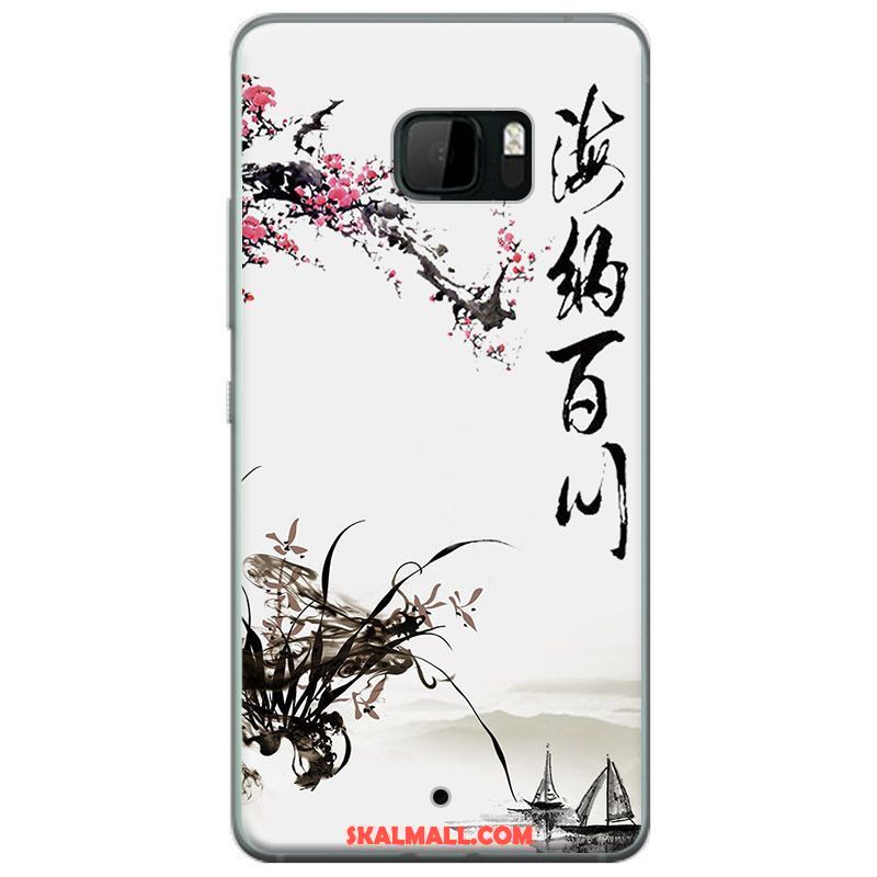 Htc U Ultra Skal Kinesisk Stil Kreativa Bläck Målning Mobil Telefon Silikon Till Salu