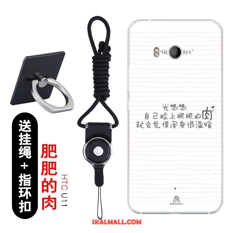 Htc U11 Skal Fallskydd Transparent Tecknat Silikon Mobil Telefon Online