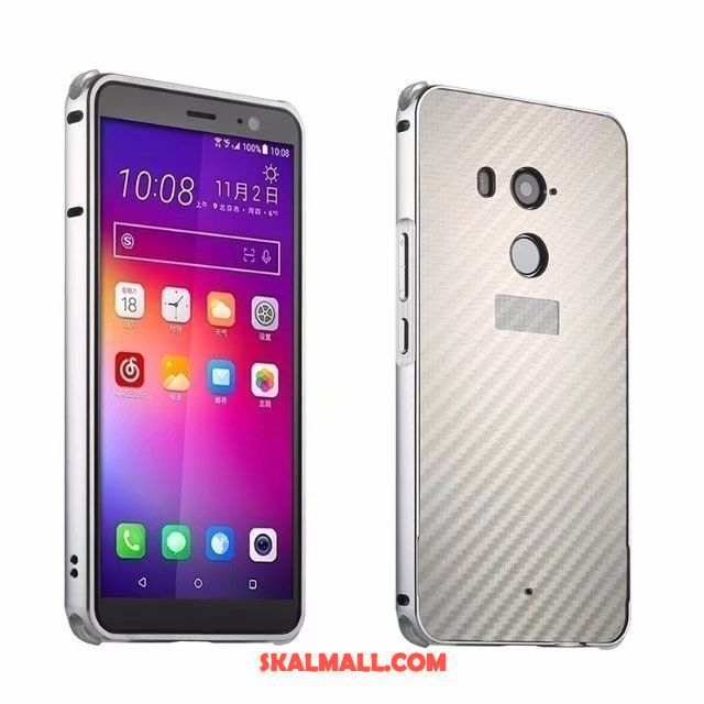 Htc U11+ Skal Mobil Telefon Frame Metall Fallskydd Kostfiber Billigt