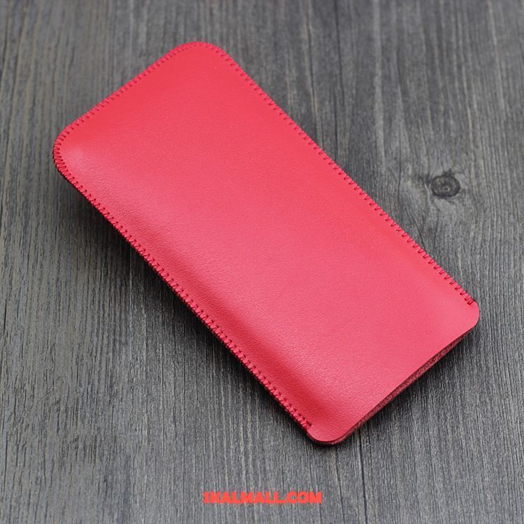 Htc U11+ Skal Väska Röd Slim Läderfodral Mobil Telefon Fodral Online