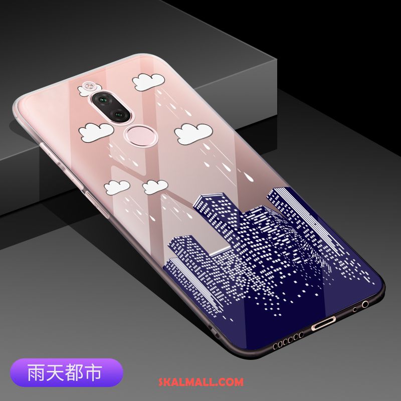 Huawei Mate 10 Lite Skal Fallskydd Trend Mobil Telefon Blå Transparent Till Salu