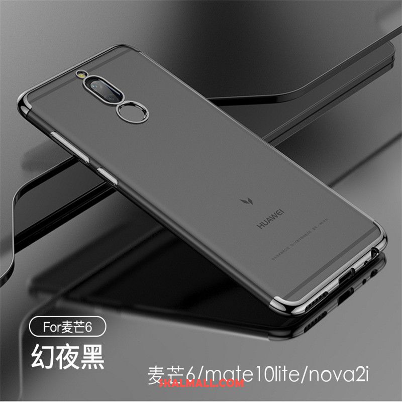 Huawei Mate 10 Lite Skal Mjuk Mobil Telefon Transparent Silikon Plating Rea