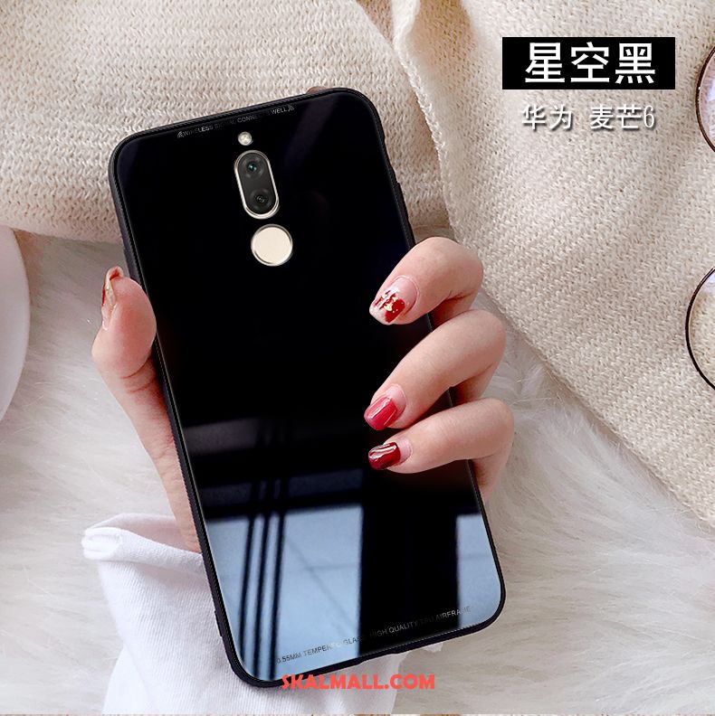 Huawei Mate 10 Lite Skal Mobil Telefon Vit Härdat Glas Skärmskydd Film Online