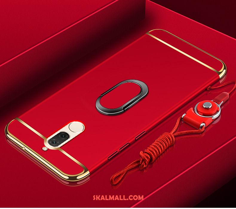 Huawei Mate 10 Lite Skal Skydd Röd Mobil Telefon Hemming Fodral Billig