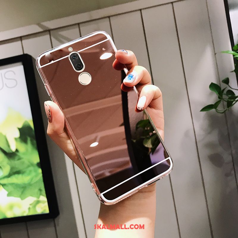 Huawei Mate 10 Lite Skal Spegel Mobil Telefon Skydd Rosa Guld Köpa