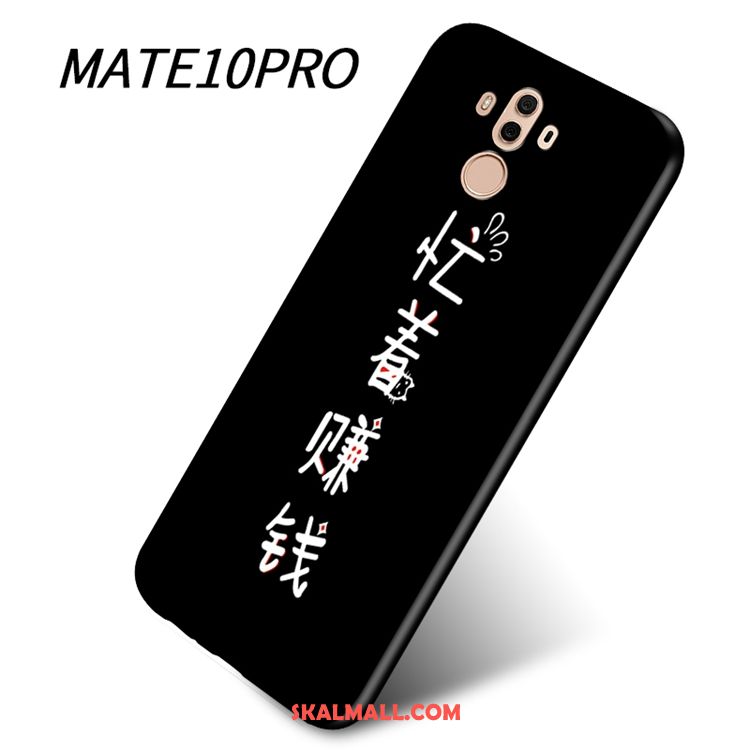 Huawei Mate 10 Pro Skal Fallskydd Nubuck Svart Mjuk Mobil Telefon Fodral Köpa