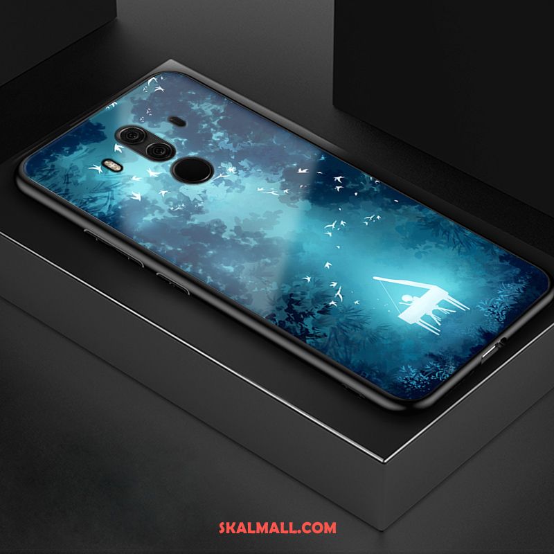 Huawei Mate 10 Pro Skal Skydd Fallskydd Mobil Telefon Glas Rosa Fodral Billigt