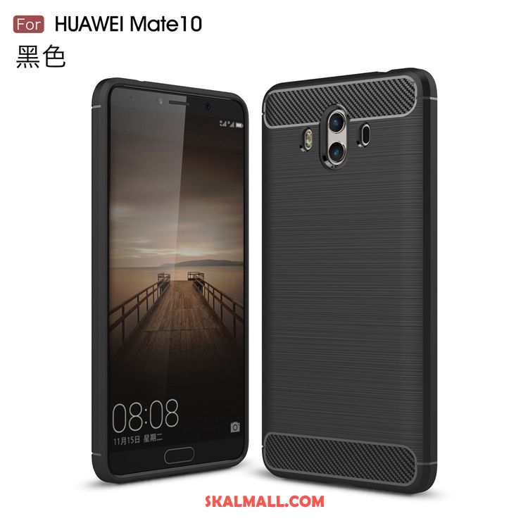 Huawei Mate 10 Skal Fallskydd Mobil Telefon Silikon Grå Online