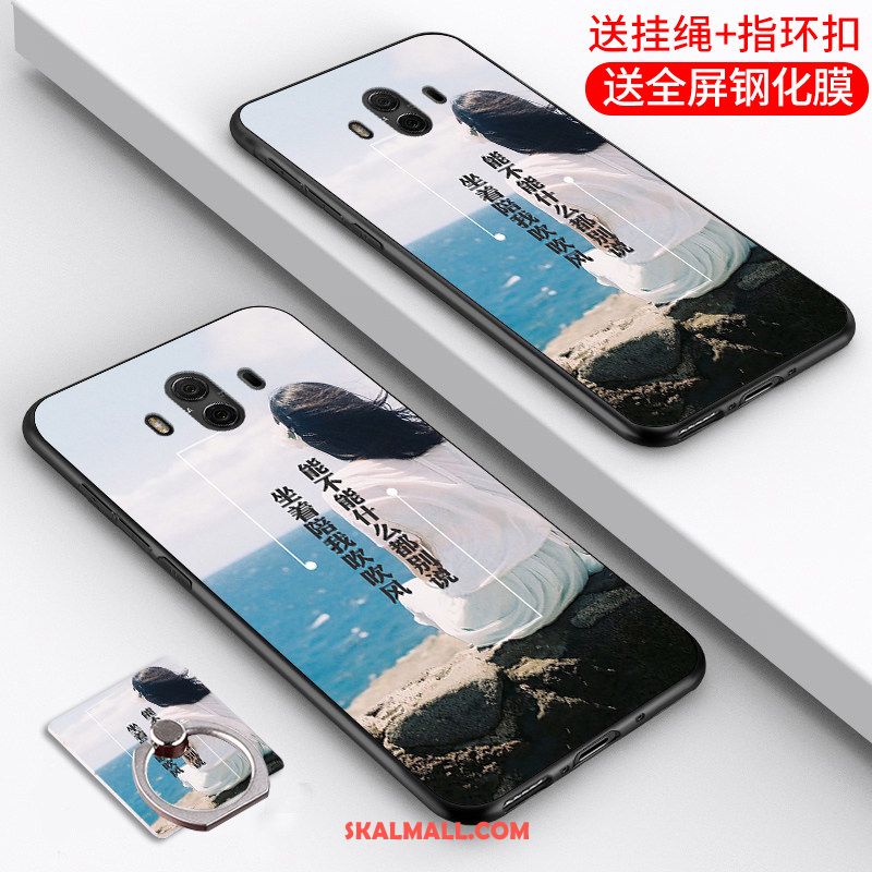 Huawei Mate 10 Skal Mjuk Silikon Grå Fallskydd Mobil Telefon Billig