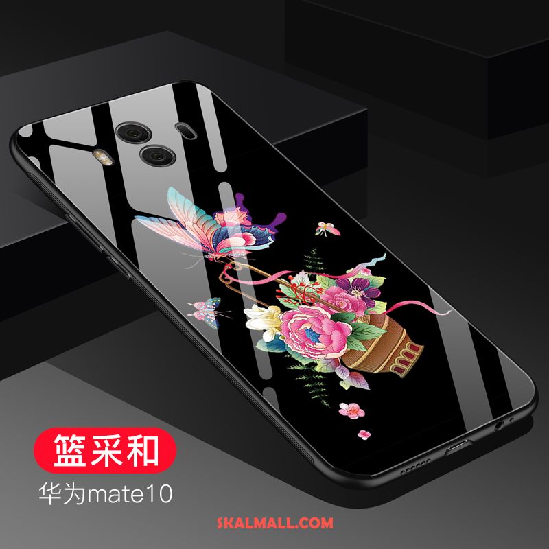 Huawei Mate 10 Skal Mobil Telefon Glas Purpur Trend Köpa