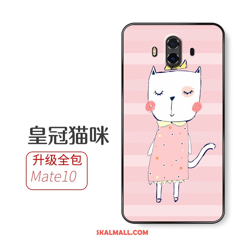 Huawei Mate 10 Skal Mobil Telefon Mjuk Gul Hängsmycken Fallskydd Billigt