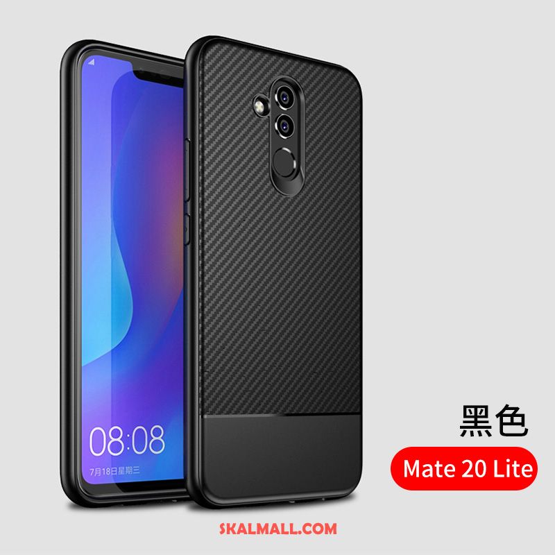 Huawei Mate 20 Lite Skal Mobil Telefon Silikon Skydd All Inclusive Grå Rea
