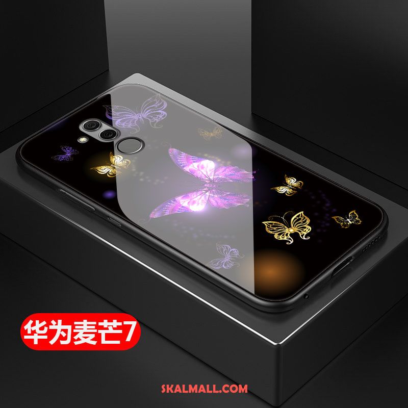 Huawei Mate 20 Lite Skal Mobil Telefon Skydd Glas Fallskydd Mode På Rea