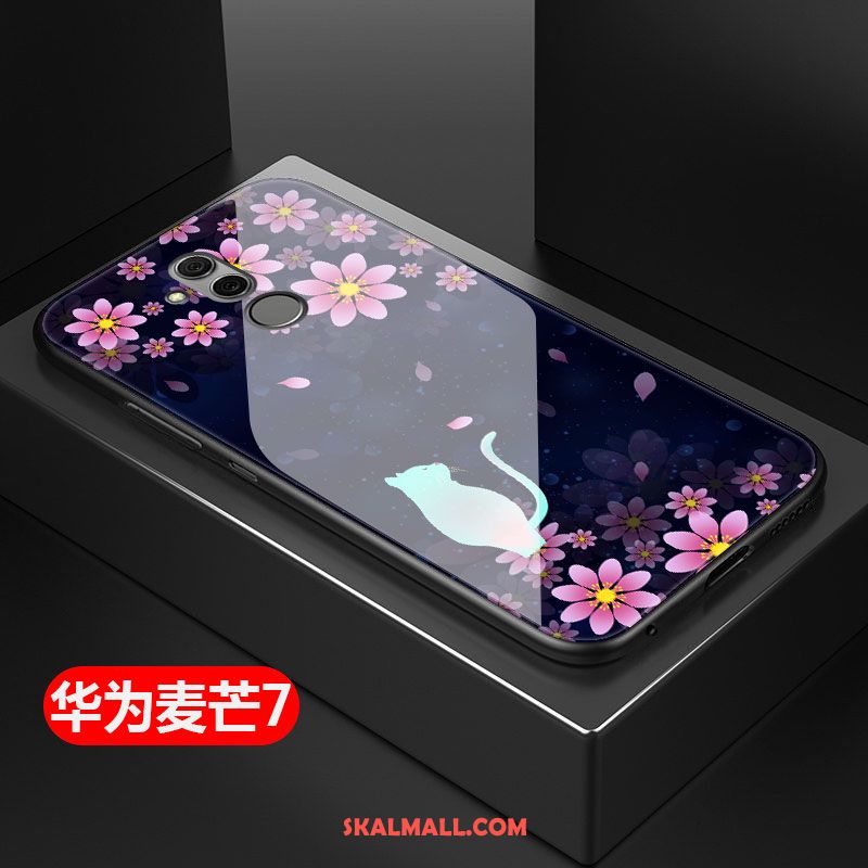 Huawei Mate 20 Lite Skal Mobil Telefon Skydd Glas Fallskydd Mode På Rea
