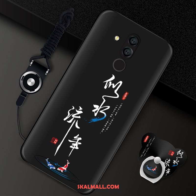 Huawei Mate 20 Lite Skal Mobil Telefon Svart Mjuk Skydd Rea