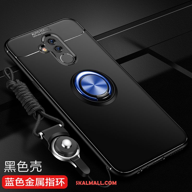 Huawei Mate 20 Lite Skal Mode Skydd Hängande Nacke Fallskydd Svart Rea
