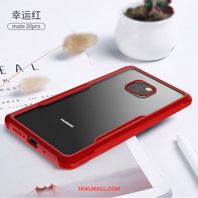 Huawei Mate 20 Pro Skal Mobil Telefon Pratkvarn Ny Fallskydd Transparent Billigt
