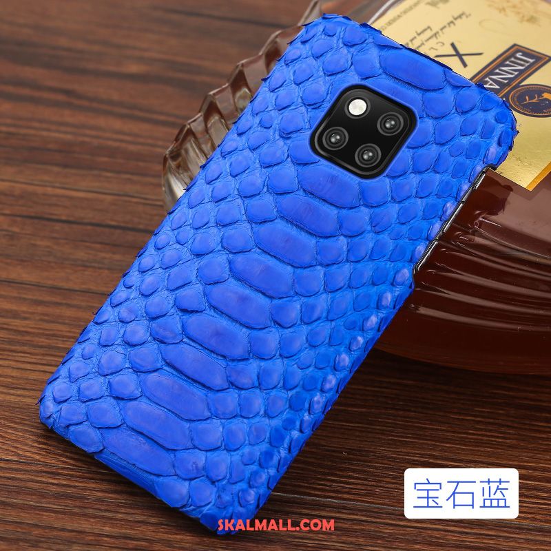 Huawei Mate 20 Pro Skal Mobil Telefon Vit Personlighet Business Läderfodral Fodral Till Salu