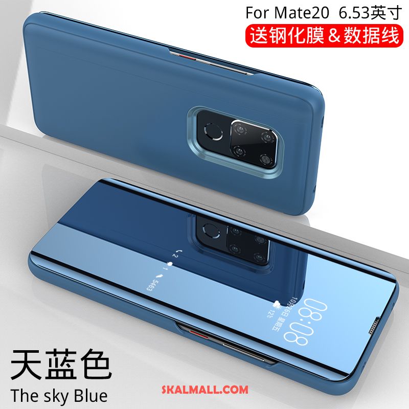 Huawei Mate 20 Skal Mobil Telefon Business Fallskydd Spegel Kreativa Rea