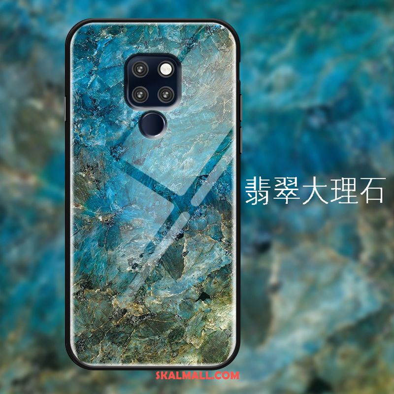 Huawei Mate 20 Skal Mode Härdat Glas Stor Skydd Spegel Till Salu