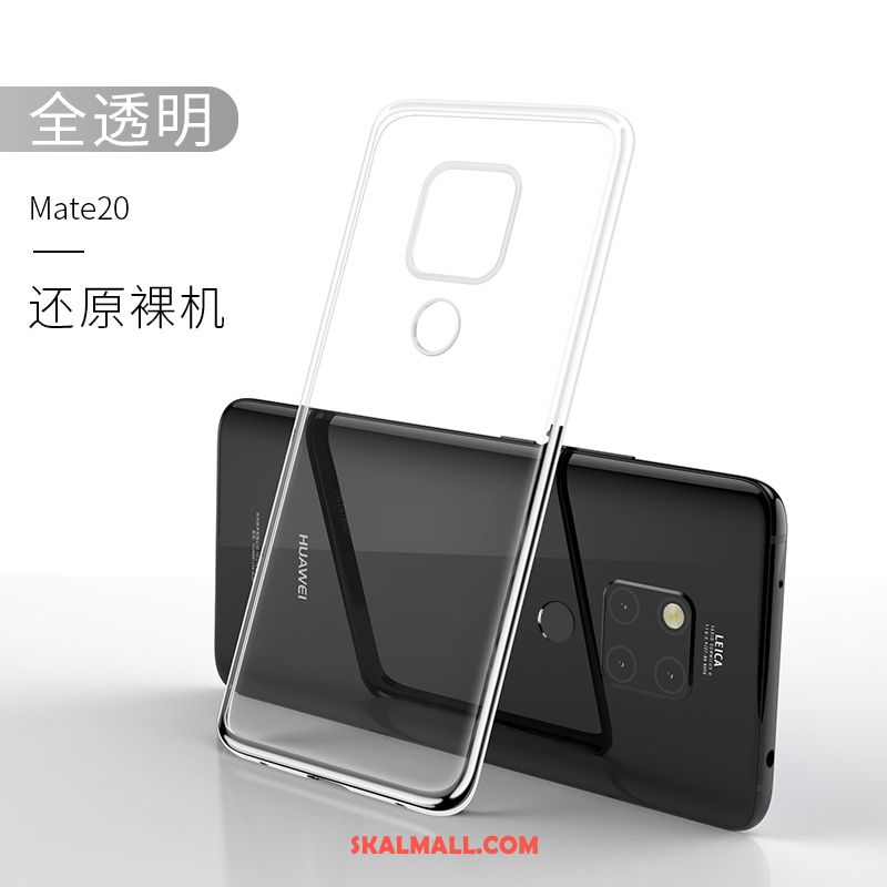 Huawei Mate 20 Skal Ny Transparent Trend Varumärke Fallskydd Mobil Telefon Fodral På Rea