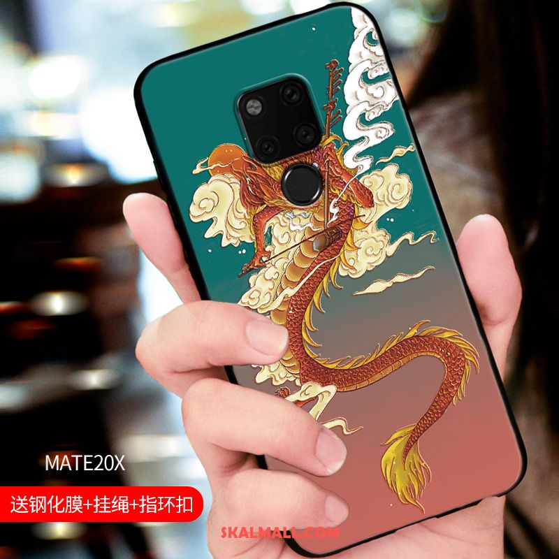 Huawei Mate 20 X Skal Lättnad Personlighet Fallskydd Slim Kreativa Online