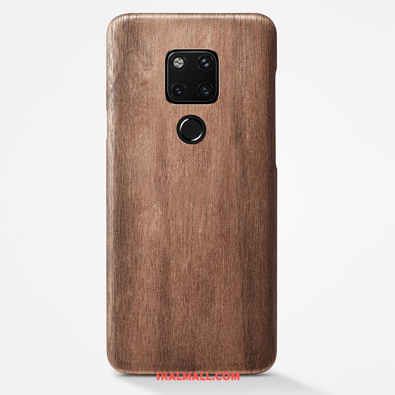 Huawei Mate 20 X Skal Trä Mobil Telefon Ny Wood Nubuck Fodral Billigt
