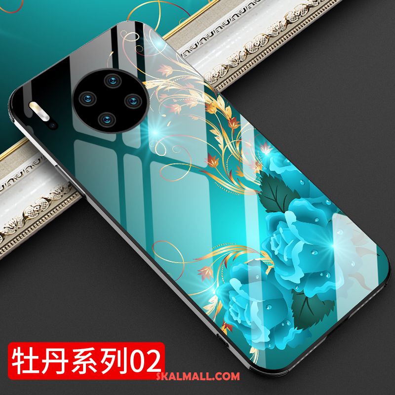 Huawei Mate 30 Pro Skal All Inclusive Trend Varumärke Glas Fallskydd Spegel Rea