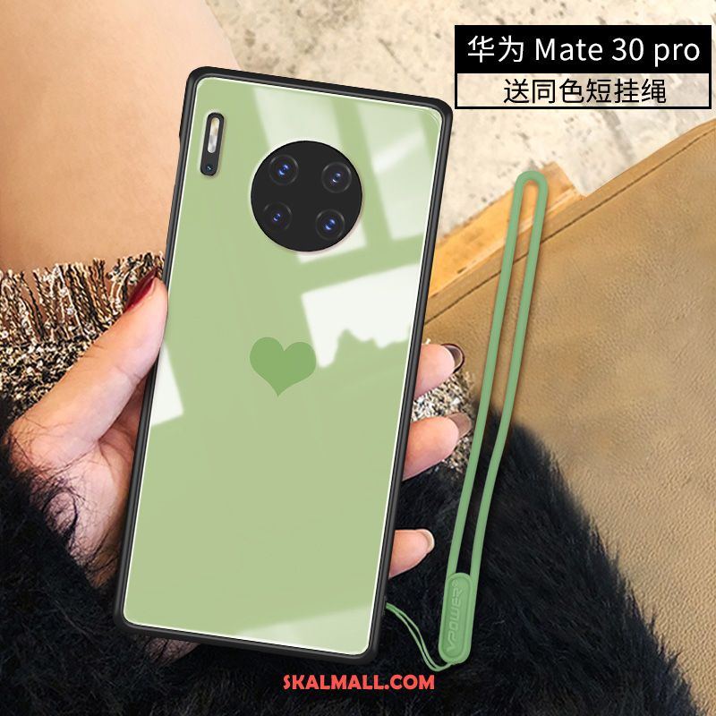 Huawei Mate 30 Pro Skal Glas Älskar Enkel Mobil Telefon Slim Fodral Köpa