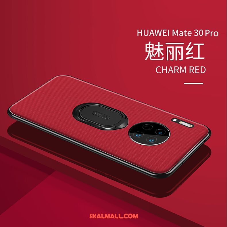 Huawei Mate 30 Pro Skal Mobil Telefon Support Magnetic Fallskydd Svart Fodral Till Salu