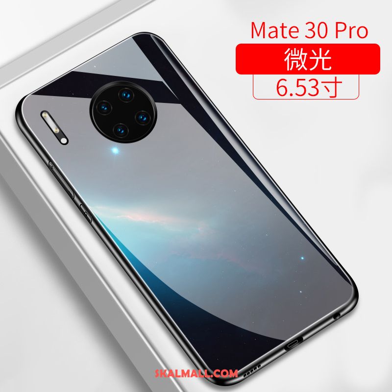Huawei Mate 30 Pro Skal Personlighet Fallskydd Grön Net Red Hård Fodral Rea