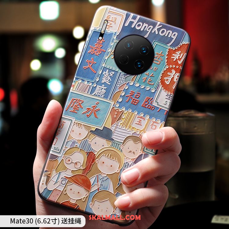 Huawei Mate 30 Skal Personlighet Mjuk Kreativa Mobil Telefon Vacker Rea