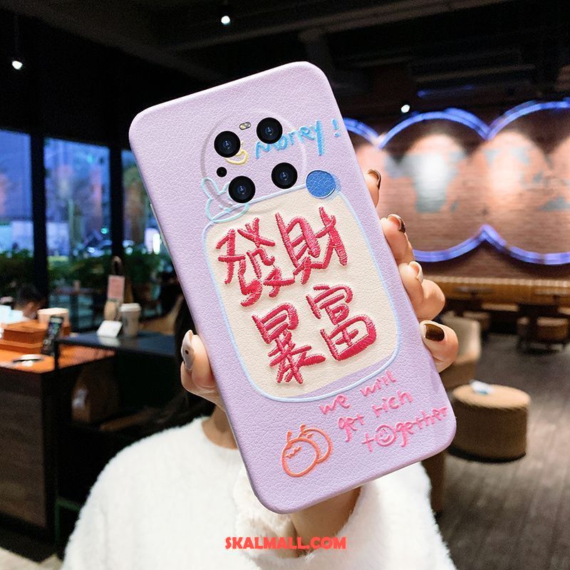 Huawei Mate 40 Pro Skal All Inclusive Rosa Kreativa Skydd Personlighet Billig