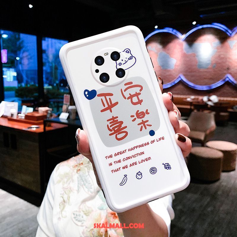Huawei Mate 40 Pro Skal Kreativa Skydd Fallskydd Par Vit Billigt